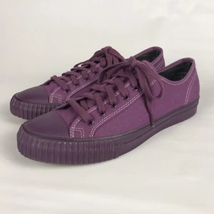 PF PLYERS Center Low Canvas Sneakers - Herrengröße 9 / Damen 10,5 - LILA - Bild 1 von 9