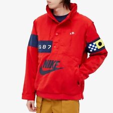 Nike Sportswear Reissue Pack Walliwaw Half Zip Woven Jacket Red Size S Rare!
