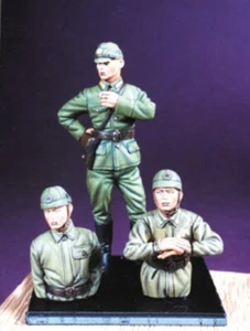 WARRIORS 1/35 WW2 Japanese Tank Crew Summer 3pc RESIN Model Figure Diorama 35260 - Picture 1 of 5