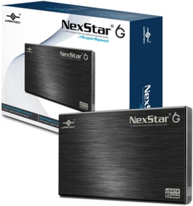 2.5" SATA 6Gb/S to USB 3.0/Esata HDD Enclosure, Black Color (NST-266SU3- - Afbeelding 1 van 3