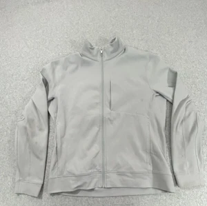 Lululemon Giacca Uomo Grigio Extra Large Sojurn Full Zip Tasca Activewear - Foto 1 di 16