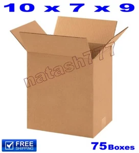 75 - 10x7x9 cajas de cartón 32 ECT embalaje de correo envío cartón corrugado - Imagen 1 de 1