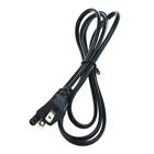 Fite ON 2 Prong AC Power Cord Outlet Socket Cable for Laptop PC VCR Ps2 Ps3 Slim