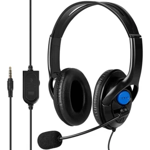 Stereo Gaming Headset für Playstation 4 Kopfhörer Mikrofon 3,5mm X-one PS4 PC - Bild 1 von 16