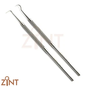 Dental Explorer 2 , 11 Plaque Zahnstein Zahnstein Entferner Diagnose Zahnreinigung - Bild 1 von 3