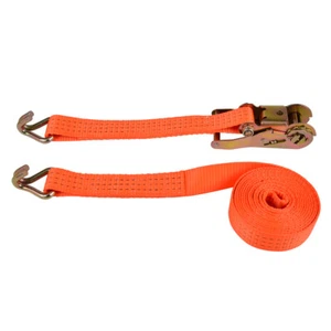 Motorcycle J Hook Tie-Down Cam Buckle Straps Universal For ATV UTV Car - Picture 1 of 5