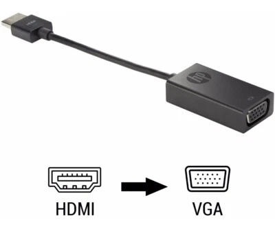 Original HP 700568-001 701943-001 HDMI zu VGA Adapter Konverter Neu - Bild 1 von 3