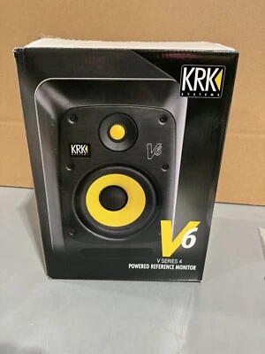 KRK V6 S4 6.5 inch Powered Studio Monitor speakers ( SHELL ) - Image 1 of 4