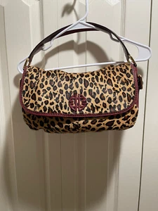 Antonio Melani leather purse Leopard print - Picture 1 of 6