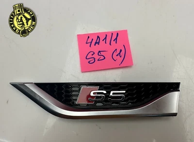 2018-2024 AUDI S5 S5 SPORTBACK DIANTEIRO ESQUERDO (LADO DO MOTORISTA) ACABAMENTO DE MOLDURA DE PARA-LAMA FABRICANTE DE EQUIPAMENTO ORIGINAL - Imagem 1 de 4