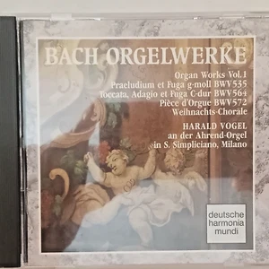 Harald Vogel- Bach Orgelwerke ORGAN CD NM/Mint - Bild 1 von 1