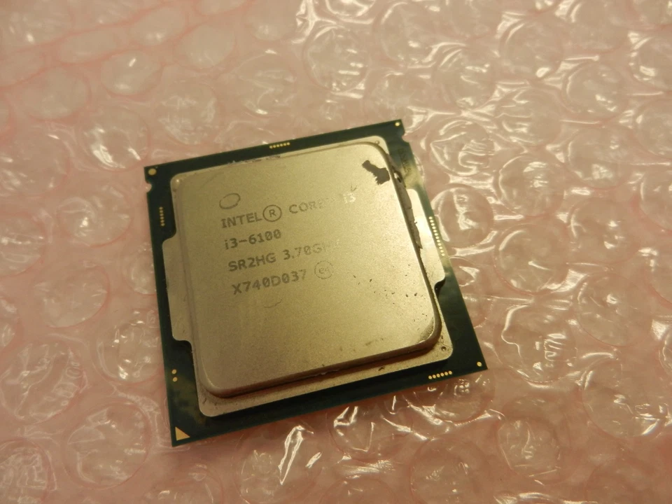 Intel Core i3-6100 3.7GHz SR2HG Dual Core LGA1151 CPU Desktop Processor - Image 1 of 1