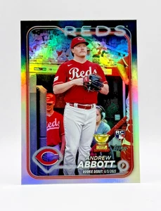 2024 Topps Update Rainbow Foil Parallel Andrew Abbott US304 - Picture 1 of 2