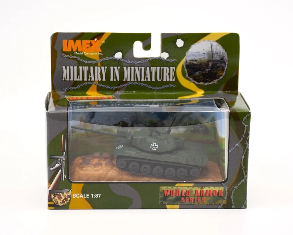 Tanque de metal fundido IMEX 871003 escala 1/87 HO alemão Kampfpanzer leopardo - Imagem 1 de 1