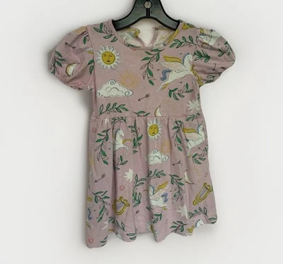 Vestido Mini Boden Niñas Color Rosa - Pegaso y Arpa - Talla 4-5 Años Foto 1 de 4