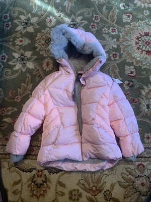 Chaqueta Abrigo de Invierno Zeroxposur Niñas Pequeñas Talla 4/5 Niño Pequeño con Piel Nueva Foto 1 de 4