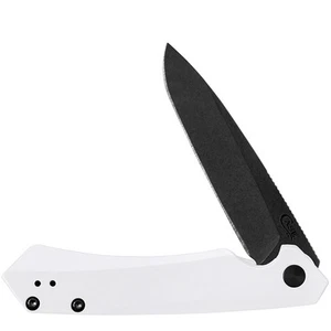 CASE XX KNIVES WHITE CERAKOTE ALUMINUM KINZUA DLC SPEAR KINZUA S35VN (10779) POC - Picture 1 of 2