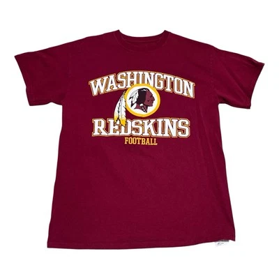 NFL Team Apparel Washington Redskins Football Maroon Shirt Adult Medium - Image 1 of 4