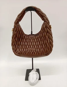 Melie Bianco Sophia Damen-Schultertasche in Schokolade KOSTENLOSER VERSAND - Bild 1 von 7