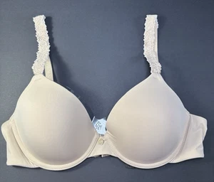 Natori 34B Nude Pure Luxe Bügel T-Shirt BH 731080 - Bild 1 von 11