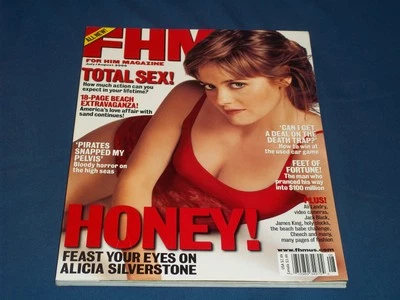 2000 JULY FHM MAGAZINE - ALICIA SILVERSTONE FRONT COVER - H 10299 Foto 1 de 2
