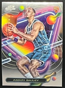 Amari Bailey 2023-24 Topps Cosmic Chrome Hornets ROOKIE Card RC #186 - Picture 1 of 1