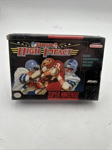 Super High Impact (Super Nintendo SNES) Factory Sealed mit H-Naht Neu in OVP - Bild 1 von 11