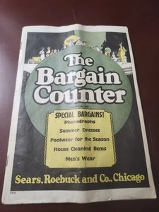 1920 SEARS REHBOCK KATALOG / SCHNÄPPCHEN BULLETIN NR.398 SELTEN - Bild 1 von 8