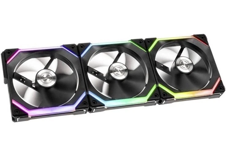 Lian-Li Fan UF-SL120-3B UNI FAN SL120 Black Hydraulic Bearing - Image 1 of 1