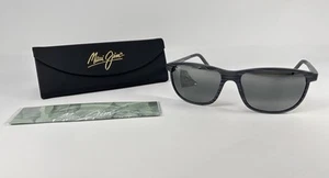 Maui Jim Lele Kawa Gray Stripe Polarized Sunglasses MJ811-11D - Picture 1 of 16