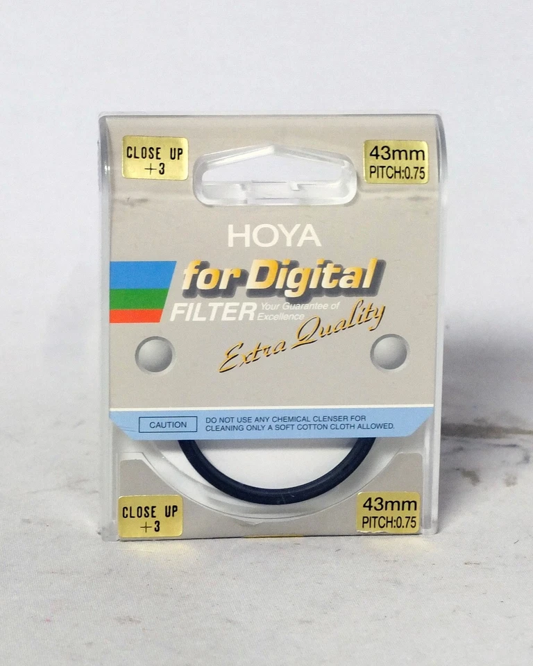 Hoya 43mm Extra Quality +3 Close Up Close-Up Filter NEW - Image 1 of 1
