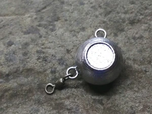 6oz Fluke Ball Jig señuelo de pesca sin pintura ni anzuelo - Imagen 1 de 1
