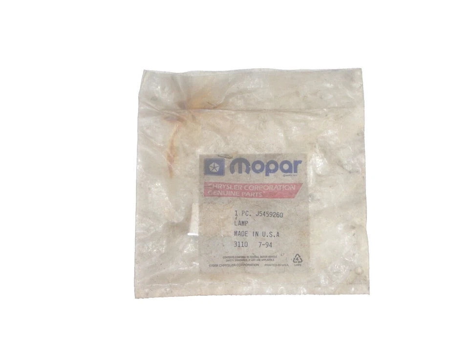 Interruptor de lámpara de ventilador de tablero Jeep CJ CJ5 CJ7 CJ8 76-86 Mopar OEM NOS J5459260 ENVÍO GRATUITO Foto 1 de 4