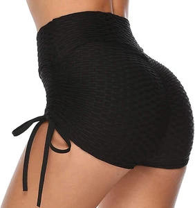 Women’s Workout Shorts – Brazilian Booty Leggings, Anti-Cellulite Butt Lift - Picture 1 of 33