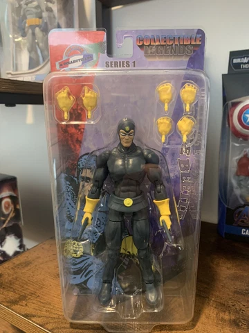 Ultra rare Blue Beetle action figure in unopened mint package Cover