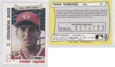 1990 Best Cedar Rapids Reds All Decade Eddie Taubensee Ed Taubensee #11