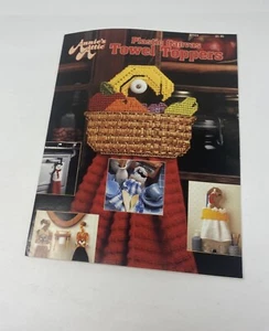 Plastic Canvas Towel Toppers ~ Annie's Attic Leaflet 87T24 - Picture 1 of 4
