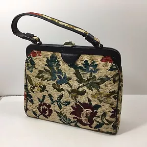 Kadin USA Tapestry Doctor's Bag (early 1970's) 8.5 in x 10.5 - Picture 1 of 11