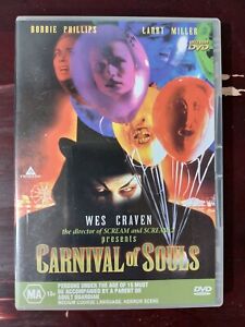 DVD - CARNIVAL OF SOULS - Region 4 PAL - Wes Craven free shipping 