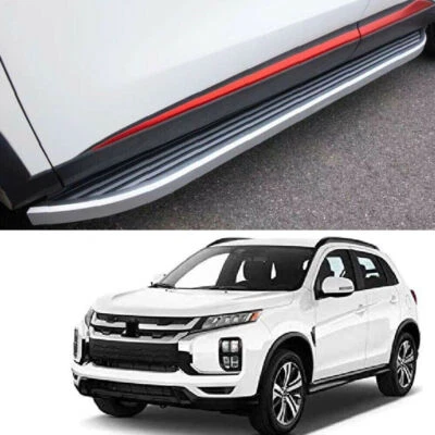 Barra Nerf de peldaño lateral fijo compatible con Mitsubishi ASX Outlander Sport RXR 2010-2021 Foto 1 de 4