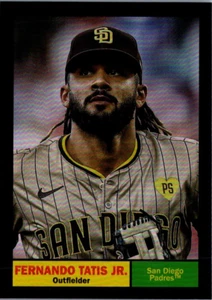 2024 Topps Archives Black Foilboard #63 Fernando Tatis Jr. San Diego Padres - Picture 1 of 2