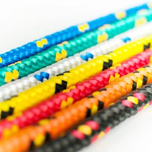 CORDE ÉLASTIQUE 6-10mm Noir, Blanc, Bleu, Rouge, Vert, Jaune, Orange 10m-200m - Afbeelding 1 van 20