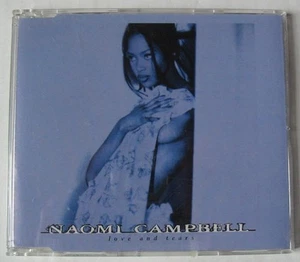 NAOMI CAMPBELL (Maxi CD 4 tracks JEWEL CASE)  LOVE AND TEARS - Picture 1 of 2