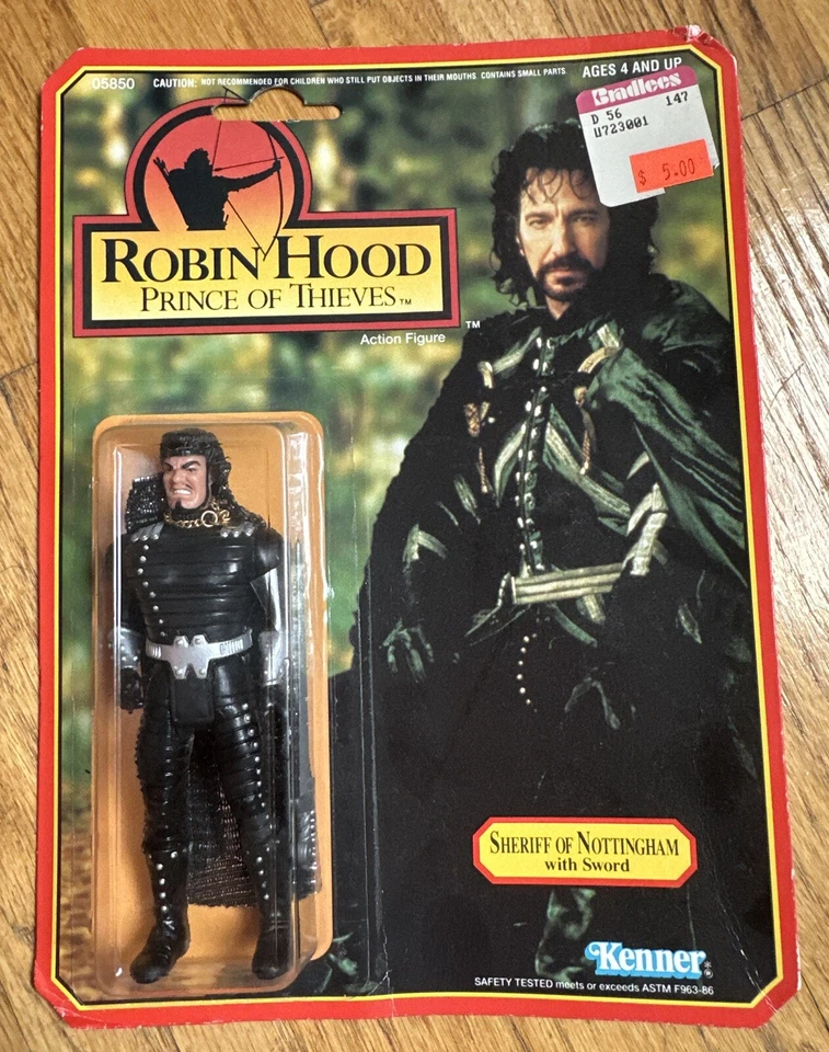Figura Kenner de Colección 1991 Robin Hood Príncipe de los Ladrones Sheriff de Nottingham Sellada Foto 1 de 4