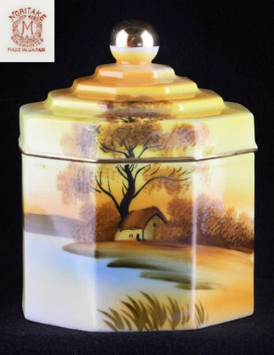 Noritake Tree In The Meadow Eight Sided Humidor (5" Tall) - Image 1 of 4