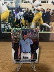 2023 Bowman Chrome Brailer Guerrero Speckle Refractor 1st Prospect #122/299 Rays