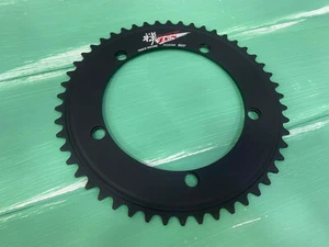 Plato de bicicleta CNC Sugino ZEN144 BCD 144 mm x 5 pernos 1/2" x 1/8" (negro) - Imagen 1 de 4