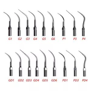 Puntas de escalador piezoeléctrico ultrasónico dental se ajustan a EMS pájaro carpintero DTE SATELEC OFERTA - Imagen 1 de 199
