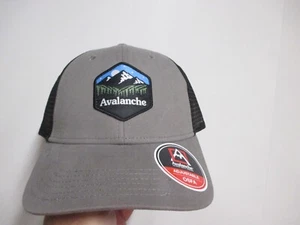 SOMBRERO SNAPBACK AVALANCHE PARA HOMBRE "SUMINISTRO EXTERIOR" CAMIONEROS (AJUSTABLE) NUEVO CON ETIQUETAS GRIS - Imagen 1 de 4
