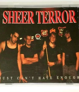 SHEER TERROR JUST CANT HATE ENOUGH SEALED CD HARDCORE BLACKOUT! RECORDS ROCK - Imagen 1 de 9